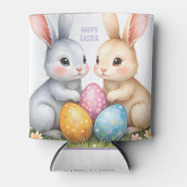 Porta-lata Felz pascoa de coelhos de Páscoa de Cana-d'Água