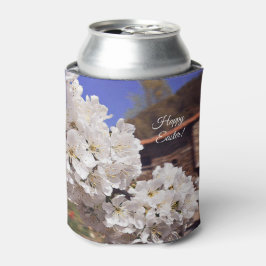 Porta-lata Felz pascoa.Flor de Cereja