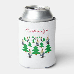 Porta-lata Feriado de inverno Gnomos Árvores de Natal Thunde