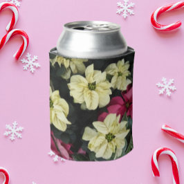 Porta-lata Feriados sazonais Poinsettias Floral