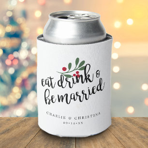Porta-lata Férias Coma Beba e Case Bagas de Natal