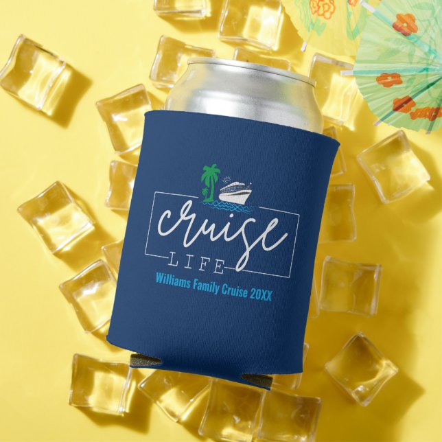 Porta-lata Férias da Família Cruise Life (Verão in situ)