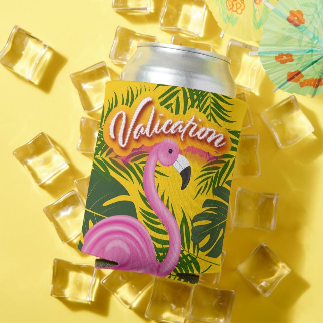 Porta-lata Férias de validação Pinky (Verão in situ)