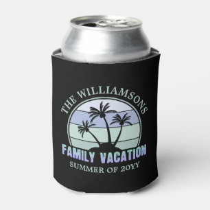 Porta-lata Férias Familiares Personalizadas Ilha Tropical de
