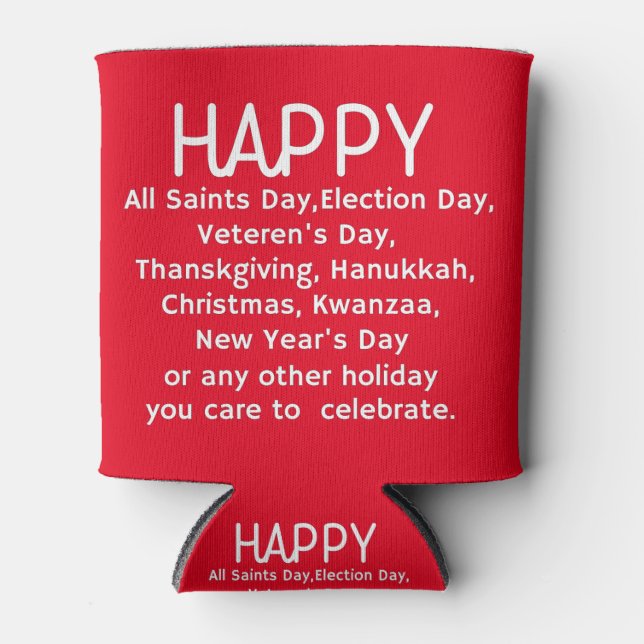 Porta-lata Férias Felizes (Frente)