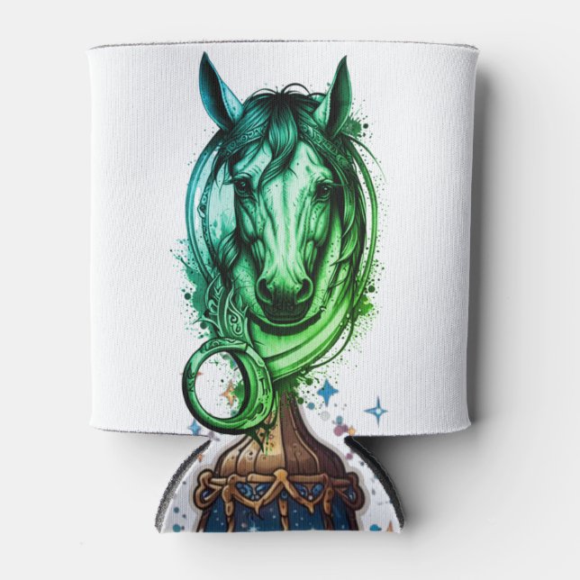 Porta-lata Ferradura de sorte tradicional (Frente)