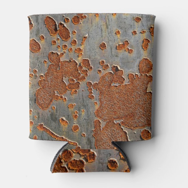 Porta-lata Ferro Russo: Mottled Amarelo. (Frente)