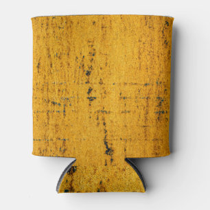 Porta-lata Ferro Rustado, Fundo de Textura Metálica.