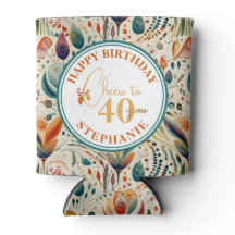 Festa de aniversário Adulta Colorida Boho Style