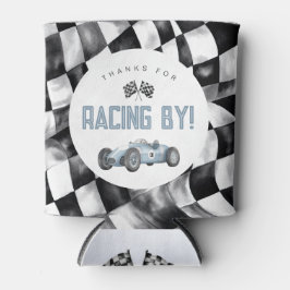 Porta-lata Festa de aniversário Azul Race Car Pode Resfriar F