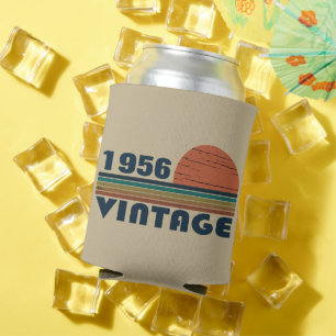 Porta-lata Festa de aniversário de 65ª safra personalizada
