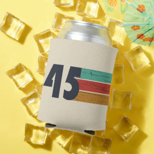 Porta-lata Festa de aniversário vintage de 1945