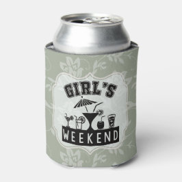 Porta-lata Festa de cerveja no final de semana da garota Pers