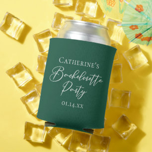 Porta-lata Festa de Despedida de Solteira Esmeralda Personali