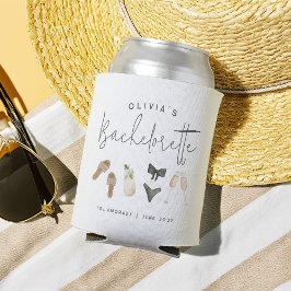 Porta-lata Festa de Despedida de Solteira Personalizada de Ve
