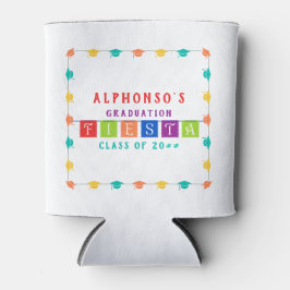 Porta-lata festa de formatura Fiesta Mexicana Colorida 2024