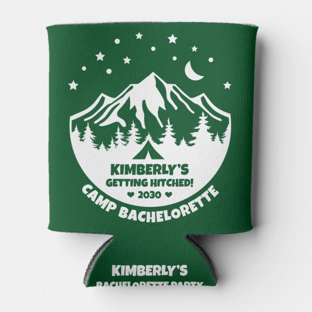 Porta-lata Festa de solteira de Camp Bride (Frente)