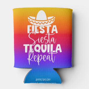 Porta-lata Festa de solteira Fiesta Vibrante Personalizada