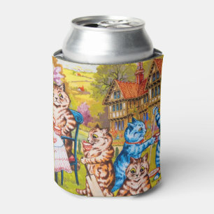 Porta-lata Festa no Jardim dos Gatos