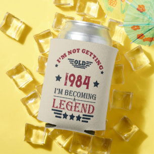Porta-lata Festa personalizada de aniversário de 40 anos de q