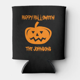 Porta-lata Festas de abóbora personalizadas de Halloween pode