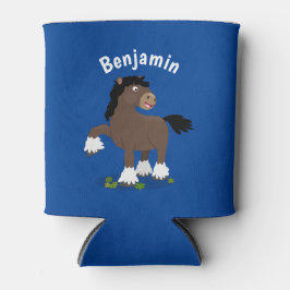 Porta-lata Figura de desenho animado de corte Clydesdale