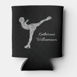 Porta-lata Figura Personalizada: Shimmer De Prata De Ice Com 