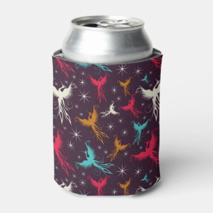 Porta-lata Figura teste padrão dos pássaros de Phoenix