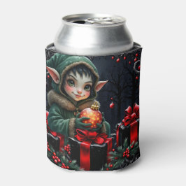 Porta-lata Filha de elfo giro em Casaco verde