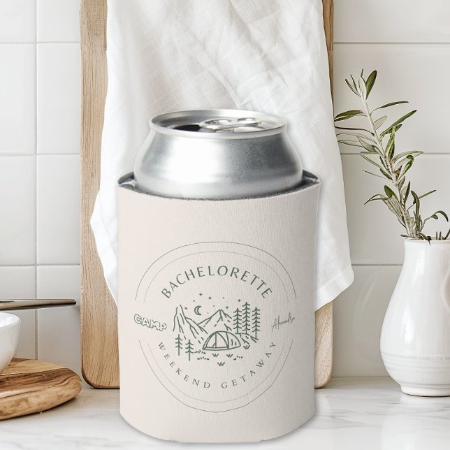 Porta-lata Fim de Semana de Campanha Bachelorette (Criador carregado)