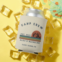 Porta-lata Fim de Semana de Camping Personalizado Despedida d