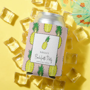 Porta-lata Fim de Semana de Despedida de Solteira Tropical de