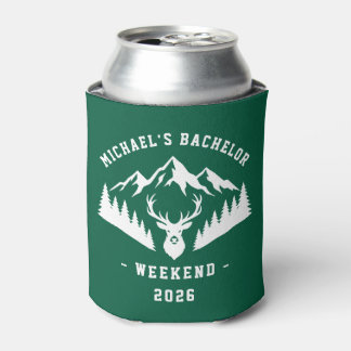 Porta-lata Fim de Semana Personalizado de Solteiro na Montanh