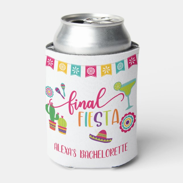Porta-lata Fim do Fiesta Can Cooler - WH (Can Front)