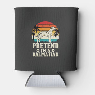Porta-lata Fingir Que Sou Um Cão Dalmatas Retro