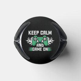 Porta-lata Fique Calmo E Jogue