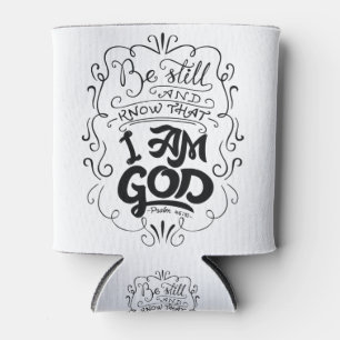 Porta-lata Fique E Saiba Que Sou Deus Salmo 46:10