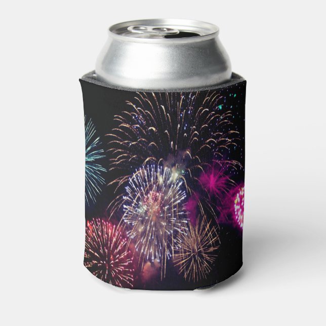 Porta-lata Fireworks Personalizado Pode Resfriar (Can Back)