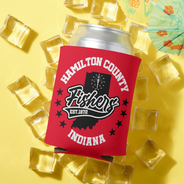 Porta-lata Fishers, Indiana (Verão in situ)