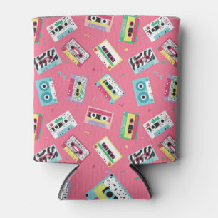 Porta-lata Fitas de Áudio Retroativas: Estilo 80s.