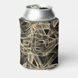 Porta-lata Fitas encurvadas beges, em contraste com a linha g