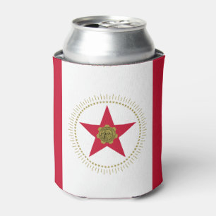 Porta-lata Flag of Birmingham, Alabama Can Cooler