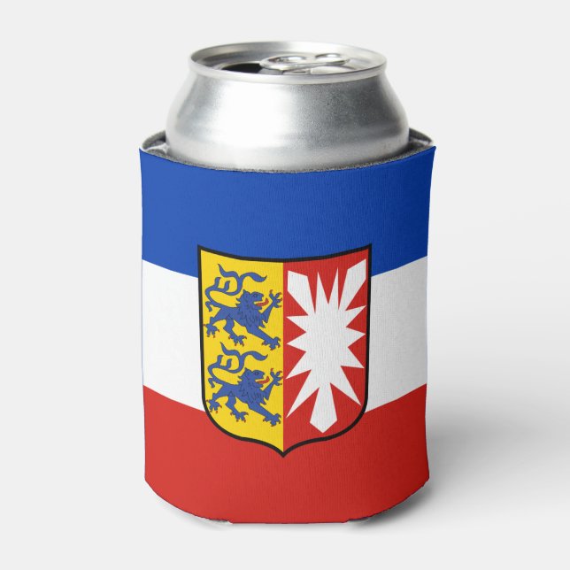 Porta-lata Flag Schleswig-Holstein Can Cooler (Can Front)