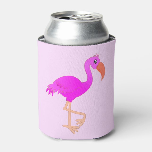 Porta-lata Flamingo Bonito - Feliz (Can Front)