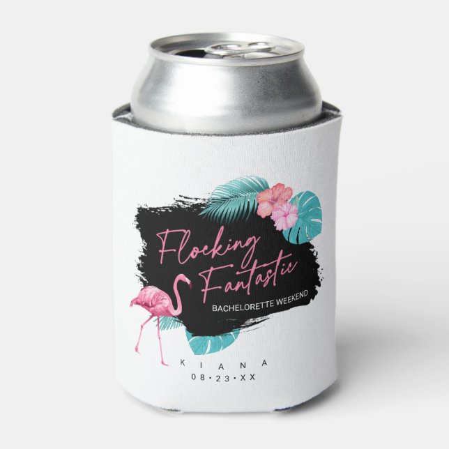 Porta-lata Flamingo Despedida de Solteira Revoada Fantástica  (Can Front)