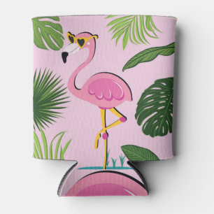 Porta-lata Flamingo Palm Sai Design Tropical