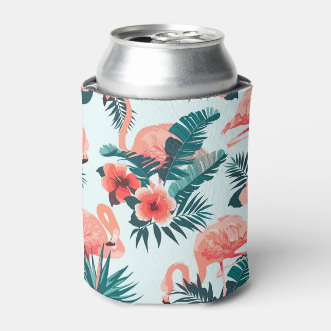Porta-lata Flamingo Pattern (Can Front)