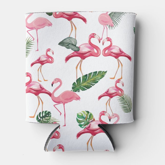 Porta-lata Flamingos Love Standard (Frente)