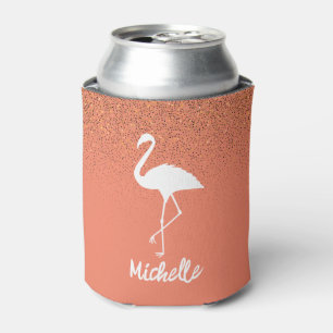 Porta-lata Flamingos Personalizados