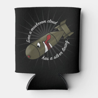 Porta-lata Flatas de prata podem arrefecer